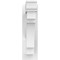 Ekena Millwork Merced Architectural Grade PVC Outlooker with Traditional Ends, 5"W X 18"D X 18"H OUTP05X18X18MRC01 - alternate 4